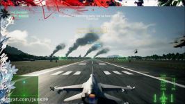 استریم خودم مراحل Ace Combat 7 بخش اول مشکلات فنی