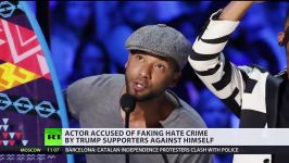 US actor Jussie Smollett accused of faking hate crime against himself