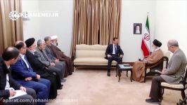 دیدار بشار اسد امام خامنه ای بدون حضور روحانی حضور سردار سلیمانی