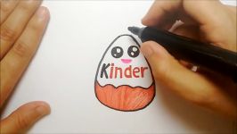 COMO DESENHAR KINDER OVO KAWAII