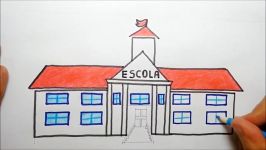 COMO DESENHAR UMA ESCOLA  VOLTA AS AULAS