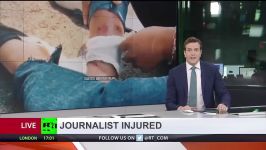 Tensions escalating Journalist wounded as speeding