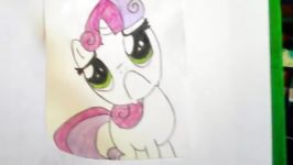 ☆یک نقاشی دیگه. این دفعه Sweetie belle کشیدم.☆