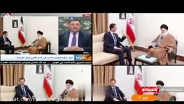 بازتاب گسترده دیدار بشار اسد امام خامنه ای