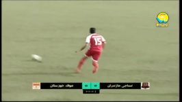 خلاصه بازی نساجی مازندران فولاد خوزستان  هفته نوزدهم لیگ برتر ایران