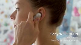 Sony Headphones WF SP700N Official Product Video