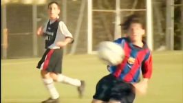  young lionel Messi at la masia