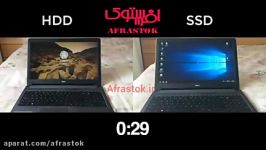 تست سرعت هارد ssd hdd