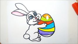 HOW TO DRAW THE EASTER BUNNY