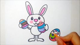 HOW TO DRAW THE EASTER BUNNY