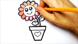 HOW TO DRAW FLOWER  COMO DESENHAR UMA FLOR