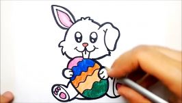 HOW TO DRAW THE EASTER BUNNY