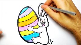 HOW TO DRAW THE EASTER BUNNY