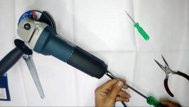 How To Change Angle Grinder Carbon Brushes..Bosch GWS600 india