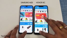 Samsung M20 vs Honor 8C Speed Test Comparison 