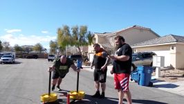 تمرینات قویترین مردان SLED PUSH AND SQUATTING