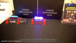 رونمایی حافظه جدید DDR4 سری XPG SPECTRIX RGB در نمایشگاه CES 2019