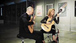 Kupinski Guitar Duo plays Gerard Drozd گیتار