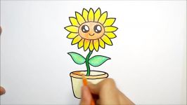 HOW TO DRAW A FLOWER  COMO DESENHAR UMA FLOR