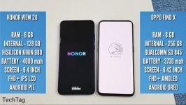 Honor View 20 vs Oppo Find X Speed Test Ram Management Test
