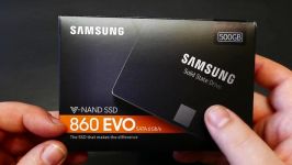 Samsung 860 EVO 500GB SSD Unboxing