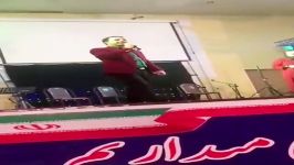 اجرای بهنام کیانی در جشن دهه فجر شهرستان رستمفارس