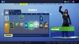 پارسی گیم  گیم پلی فصل هشتم Fortnite تفنگ مکان های جدید