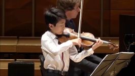 Dvorak Violin Sonatina in G Major Christian Li 11 yrs old