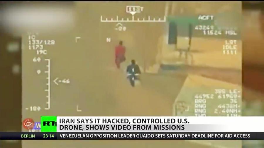 لحظه اعدام داعش در تصاویر هک یا کنترل شده پهپادهای آمریکایی توسط سپاه