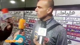 اختصاصی صحبتهای سیدجلال حسینی، سیامک نعمتی احمد نورالهی بعد پیروزی مقابل ن