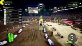 Monster Energy Supercross 2 gameplay گیم پلی بازی سوپرکراس 2