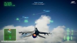 8 دقیقه گیم پلی بازی Ace Combat 7  Skies Unknown