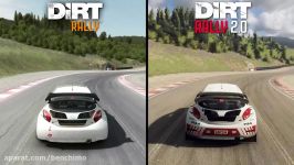 مقایسه گیم پلی بازی DiRT Rally 2.0 DiRT Rally