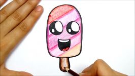 HOW TO DRAW ICE CREAM EASY STEP BY STEP