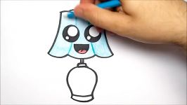 HOW TO DRAW BEDSIDE LAMP