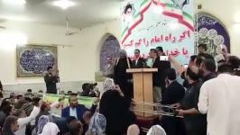 حمله تند احمدی نژاد به آیت الله خامنه ای در سخنرانی اهواز