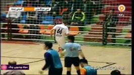 فوتسال  دیدار رفت فینال لیگ برتر فوتسال، مس سونگون  گیتی پسند اصفهان