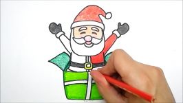 HOW TO DRAW SANTA CLAUS