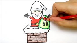 HOW TO DRAW SANTA CLAUS  COMO DIBUJAR PAPA NOEL  DESENHAR O PAPAI NOEL