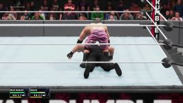 گیم پلی بازی wwe 2k 2018 ps4 رویال رامبل ۲۰ نفره