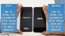 Oppo K1 vs Asus Zenfone Max Pro M1 SpeedTest Comparison 