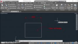 دانلود آموزش ﻿AutoCAD  تنظیم مجدد متن