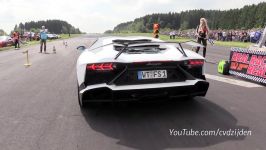 درگ دیدنی لامبرگینی Aventador LP700 4