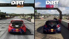 مقایسه بازی DiRT Rally 2.0 DiRT Rally