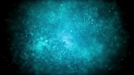 Light Illuminating Blue Glitter Particles  4K Relaxing Screensaver