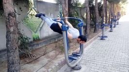 مربی انفرادی فیتنس غرب تهرانback lever