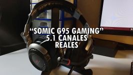 INCREIBLES HEADSET 5.1 CANALES REALES SOMIC G95 REVIEW