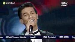 Arab Idol  محمد عساف  على الكوفیة