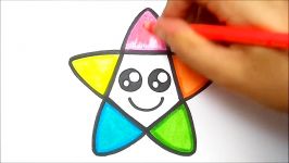 HOW TO DRAW A CUTE STAR  o desenhar uma estrela