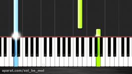 آموزش نت پیانو Yiruma  River Flows in You  SLOW Piano
